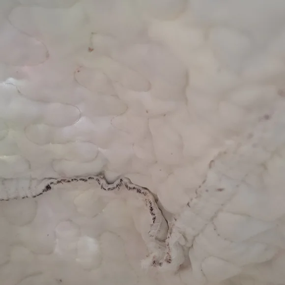 Vintage 90s Handmade Floral Cottagecore Quilted Tote Bag. - Picture 5 of 6